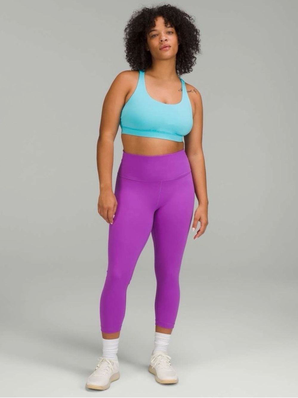 Lululemon Wunder Train High Rise Crops - Picture 2 of 9